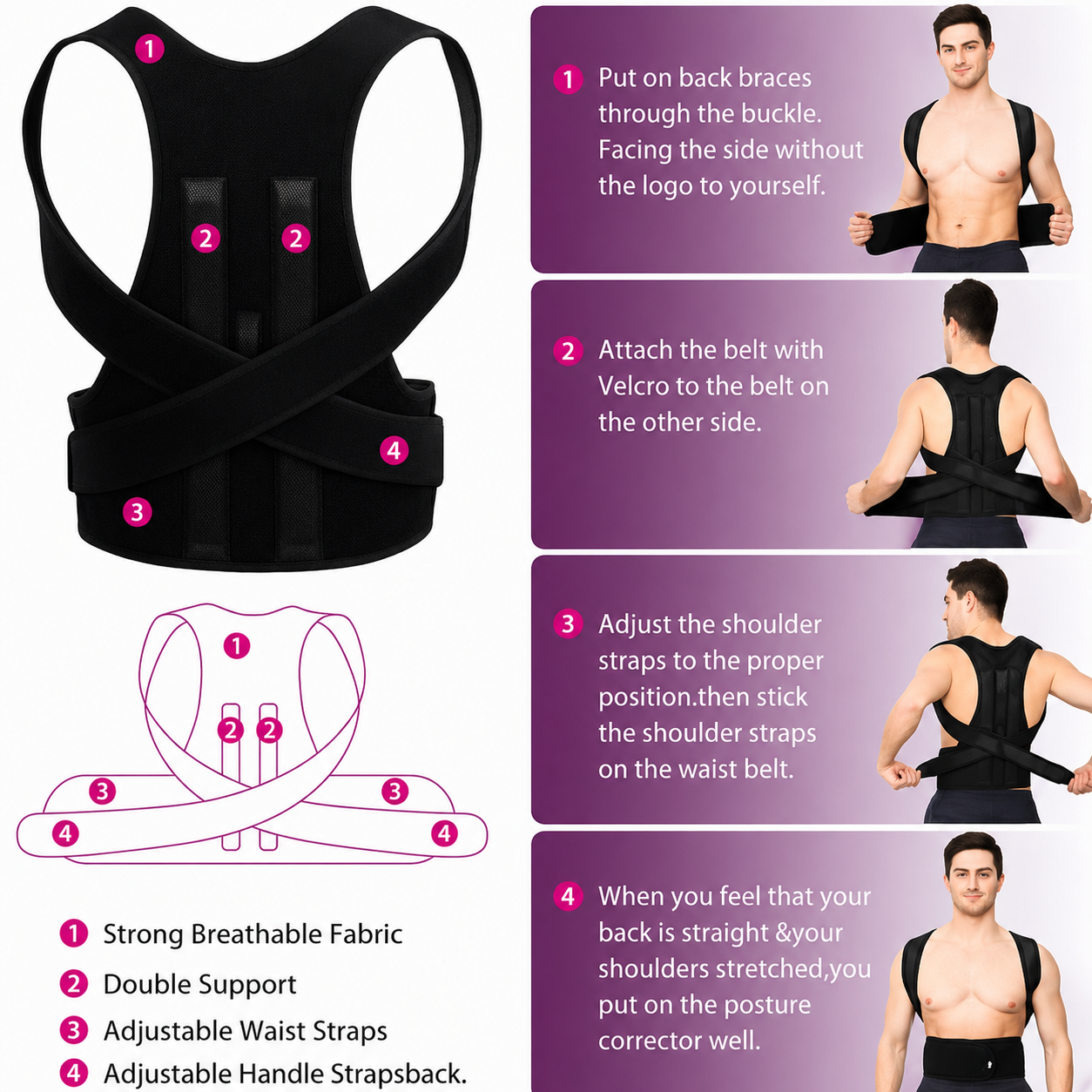 Doctor Plus Posture Belt