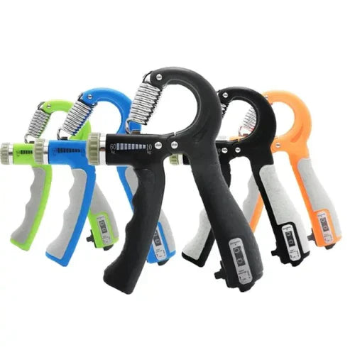 Adjustable Hand Gripper with Built-in Counter – Grip Strength Trainer for Forearm, Wrist & Finger Exercise (Random Color)